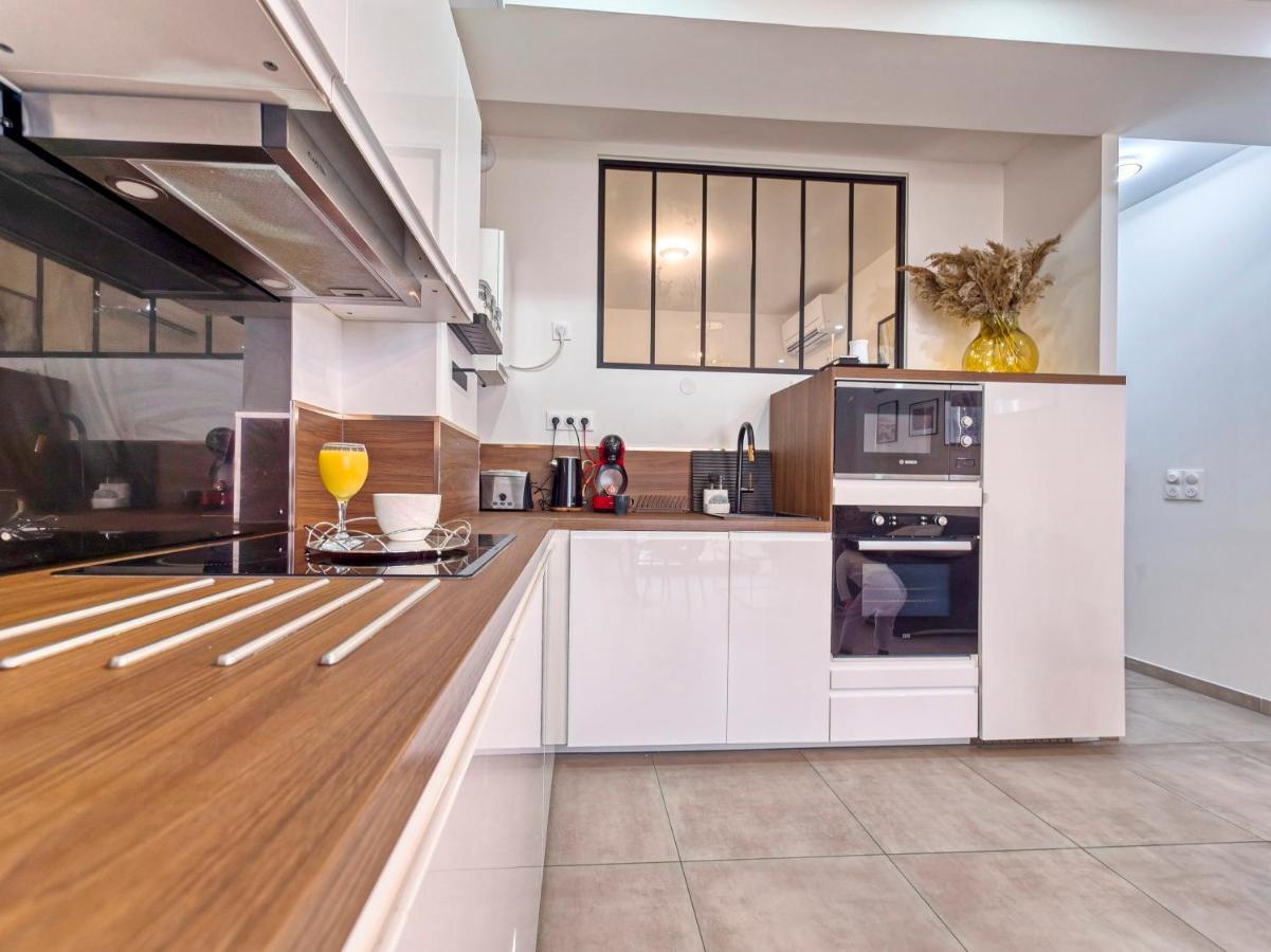 City Vibes, Indoor Parking, Breakfast & Air Conditioning Ницца Экстерьер фото